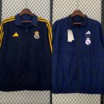 23-24 Real Madrid Trench Coat Reversible