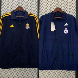 23-24 Real Madrid Trench Coat Reversible