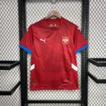 Serbia 2024-25 Euro Home Jersey