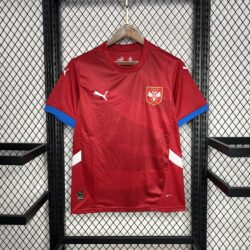 Serbia 2024-25 Euro Home Jersey