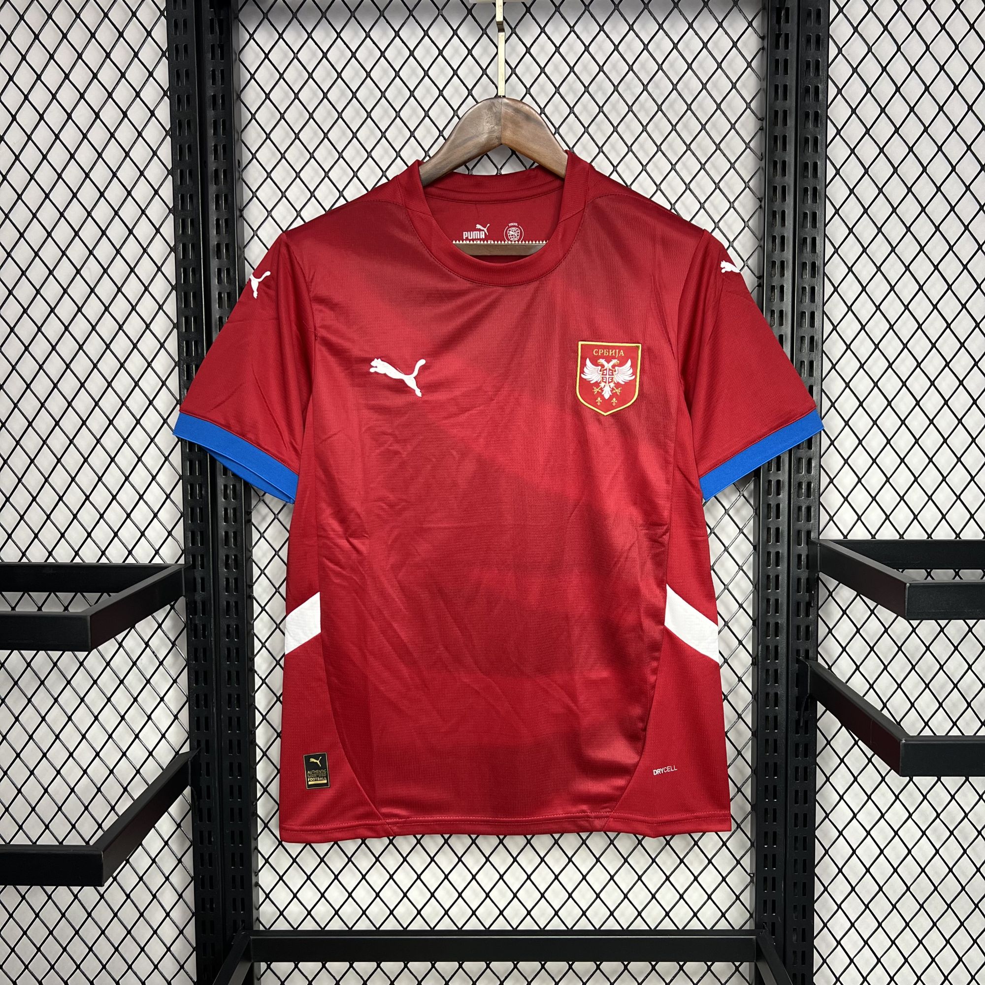 Serbia 2024-25 Euro Home Jersey Serbia 2024-25 Euro Home Jersey