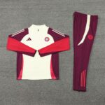 24-25 Bayern white Sweater tracksuit set