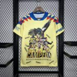 Club America 2024-25 15 Champions Yellow Commemorative Edition Jersey