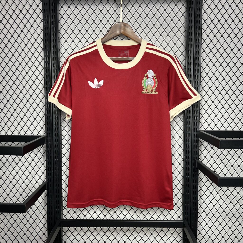 Mexico 2024-25 Claret T-Shirt