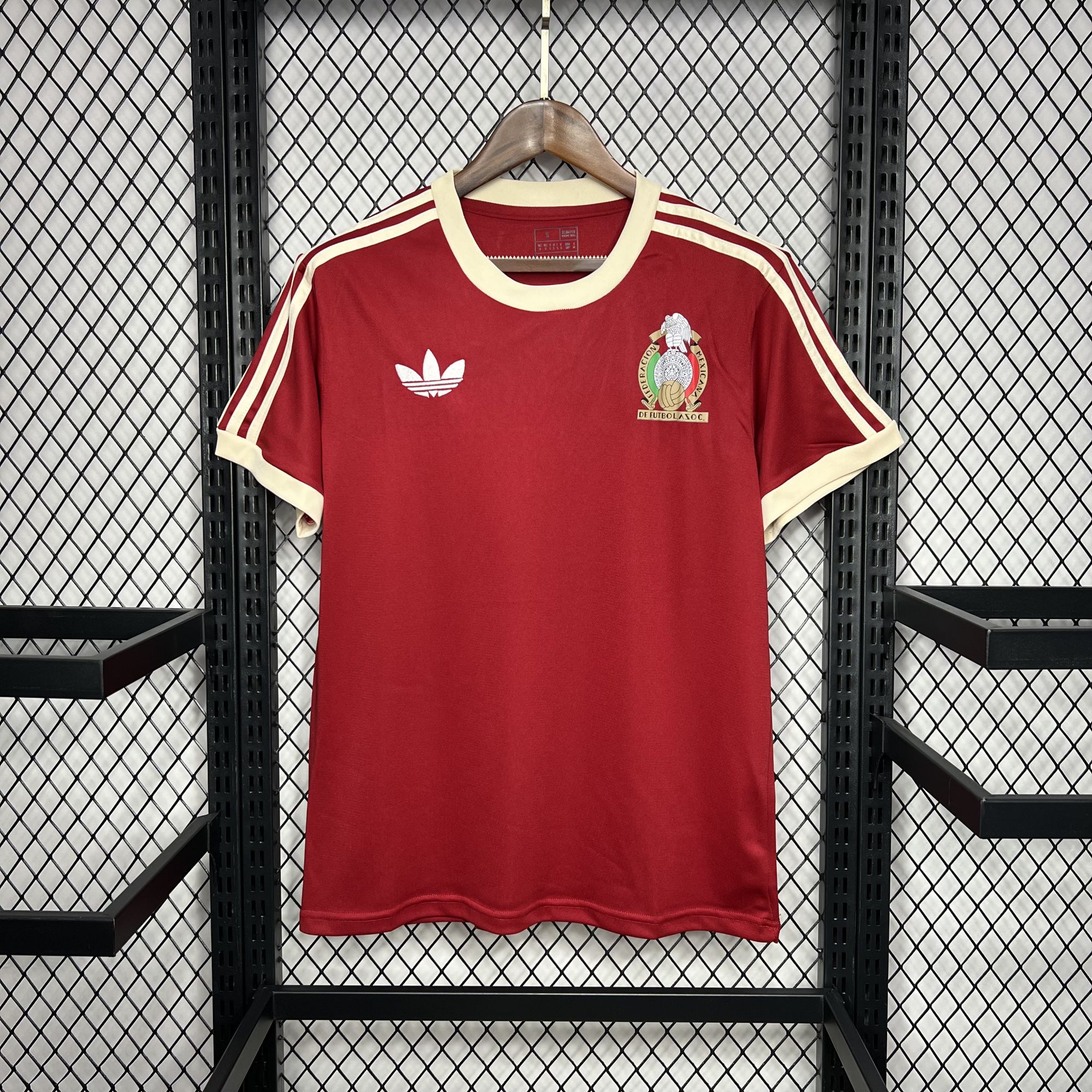 Mexico 2024-25 Claret T-Shirt