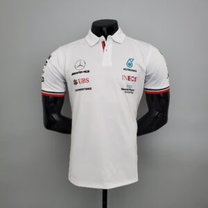 F1 Formula One racing suit; Mercedes POLO White