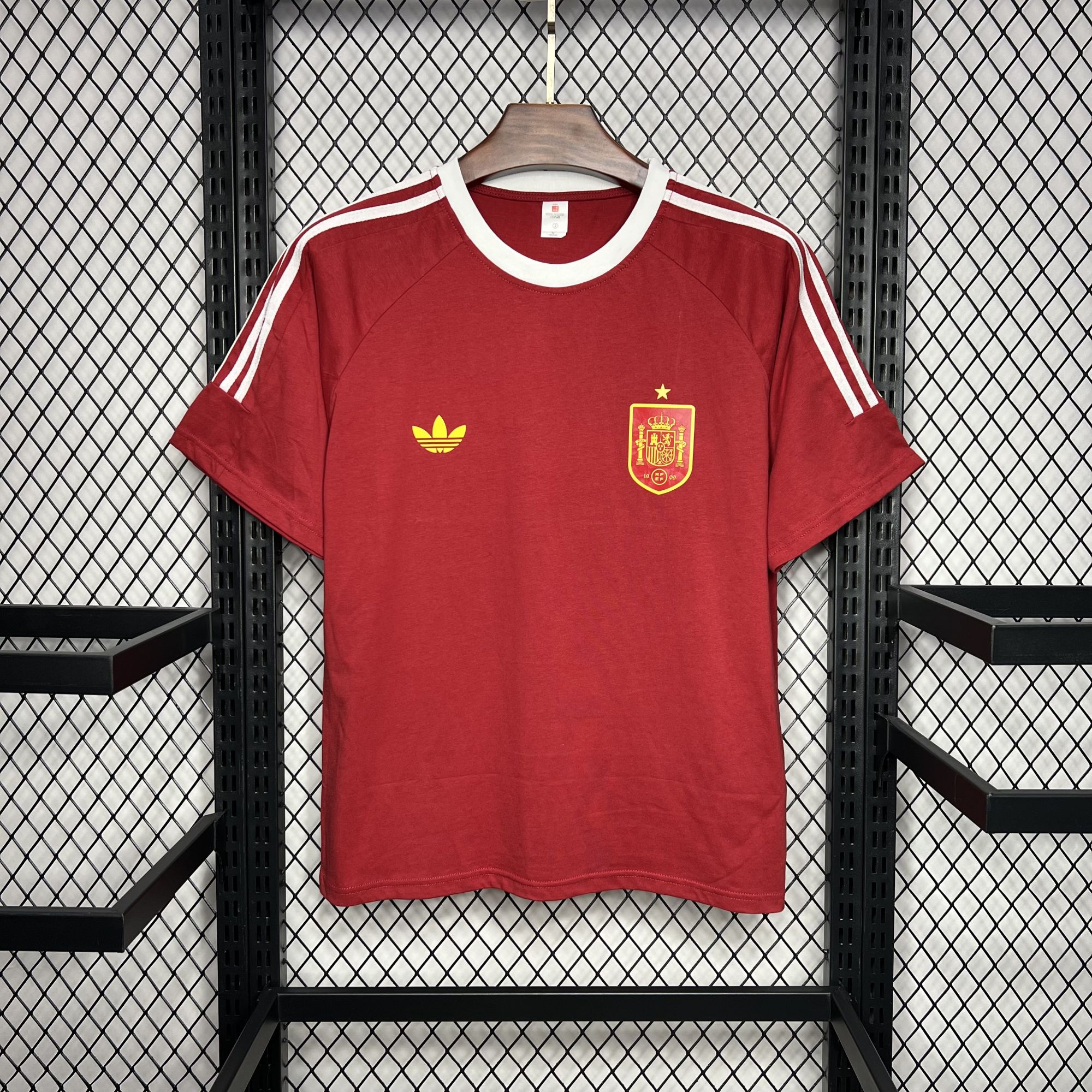 Spain 2024-25 Euro Retro style Jersey