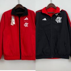 23-24 flamengo double sided windbreaker