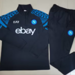 23-24 Napoli dark blue EA7 Sweater tracksuit set