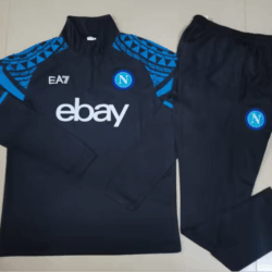 23-24 Napoli dark blue EA7 Sweater tracksuit set