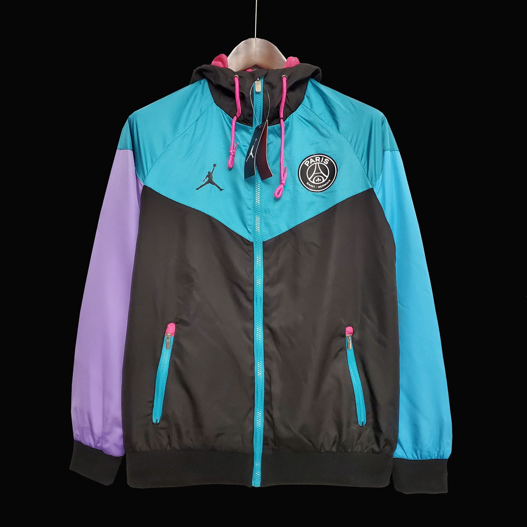 Windbreaker PSG Black Blue Purple