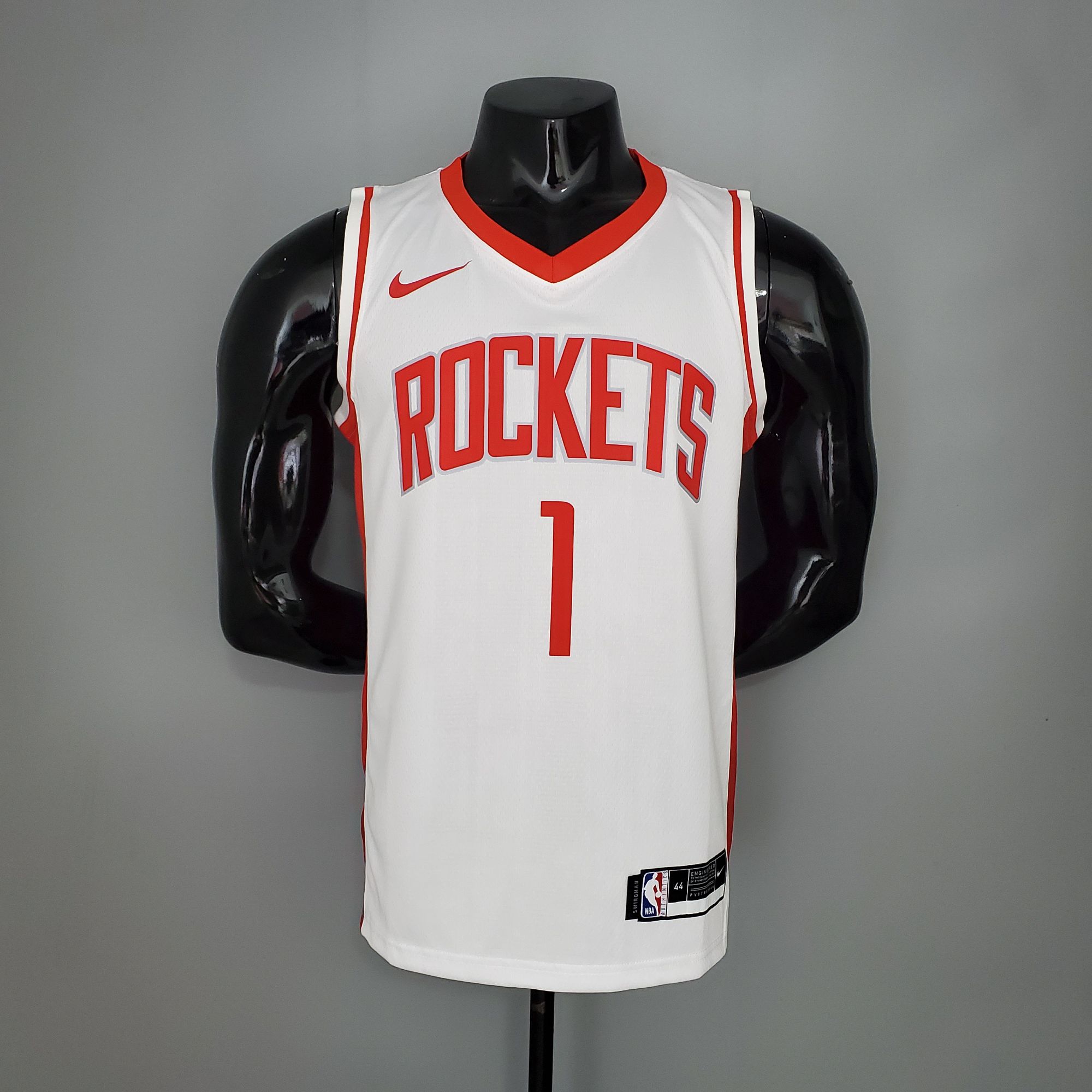 2021 McGRADY#1 Rockets White NBA Jersey 2021 McGRADY#1 Rockets White NBA Jersey