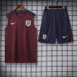 vest 24-25 England red training vest set