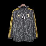 21-22 Windbreaker Juventus Black Phnom Penh