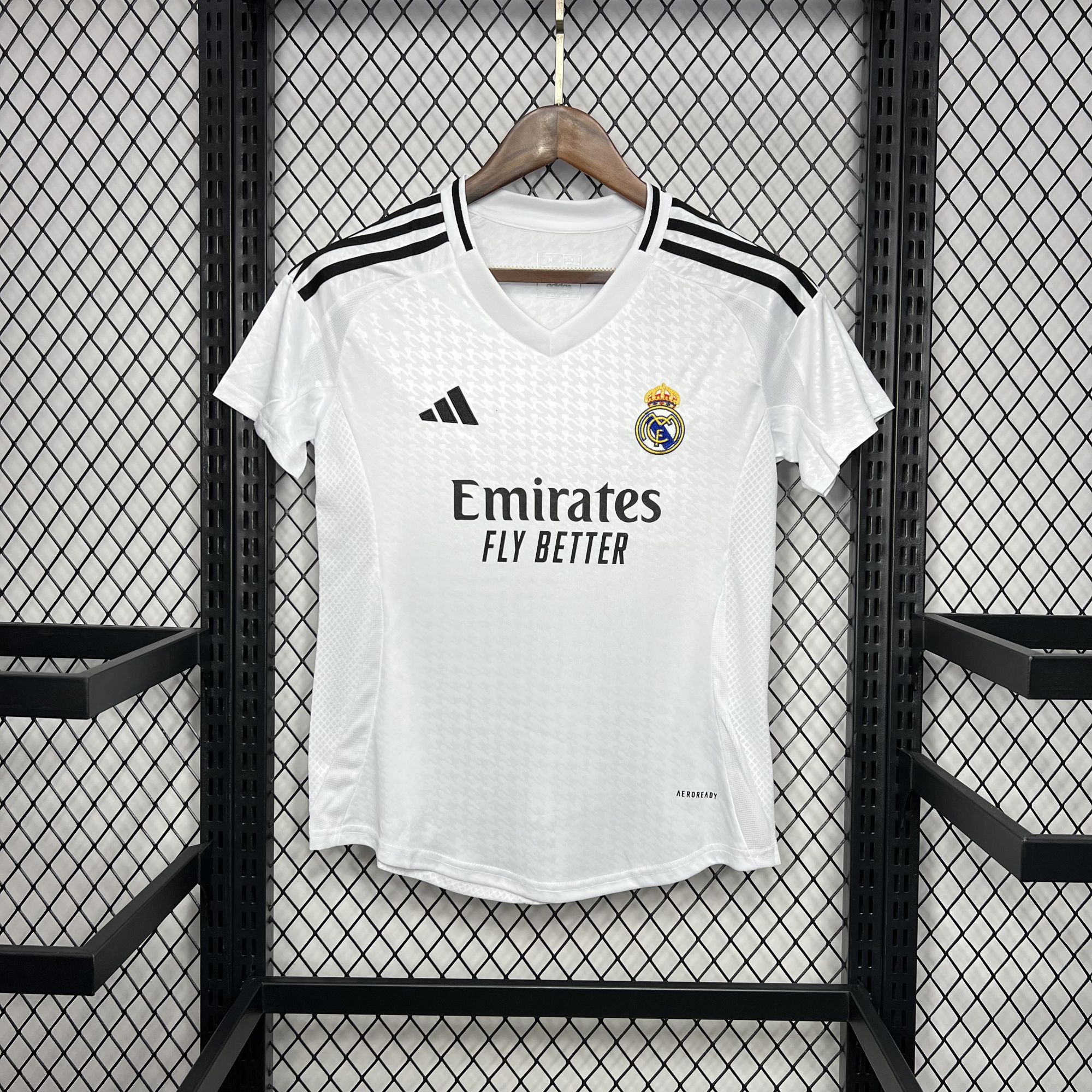 Real Madrid 2024-25 Home Womens Jersey Real Madrid 2024-25 Home Womens Jersey
