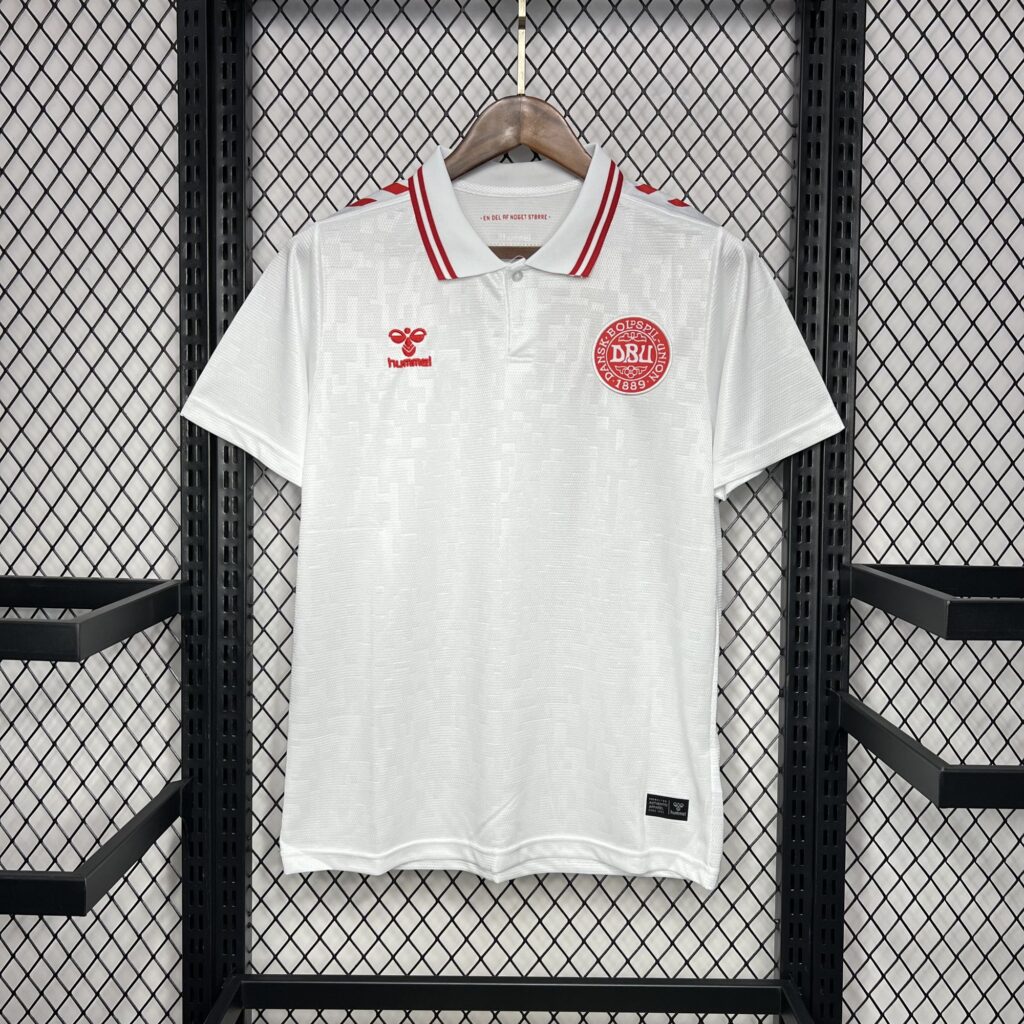 Denmark 2024-25 Euro Away Jersey