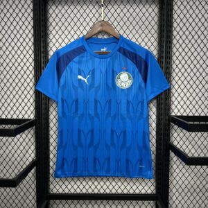Palmeiras 2024-25 Blue Pre-Match Training Jersey