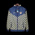 2021 Windbreaker Americas Yellow and Blue Plaid