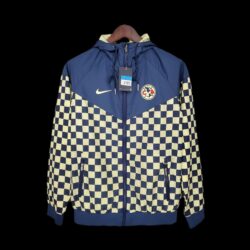 2021 Windbreaker Americas Yellow and Blue Plaid