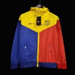 Windbreaker Barcelona Blue Red Yellow