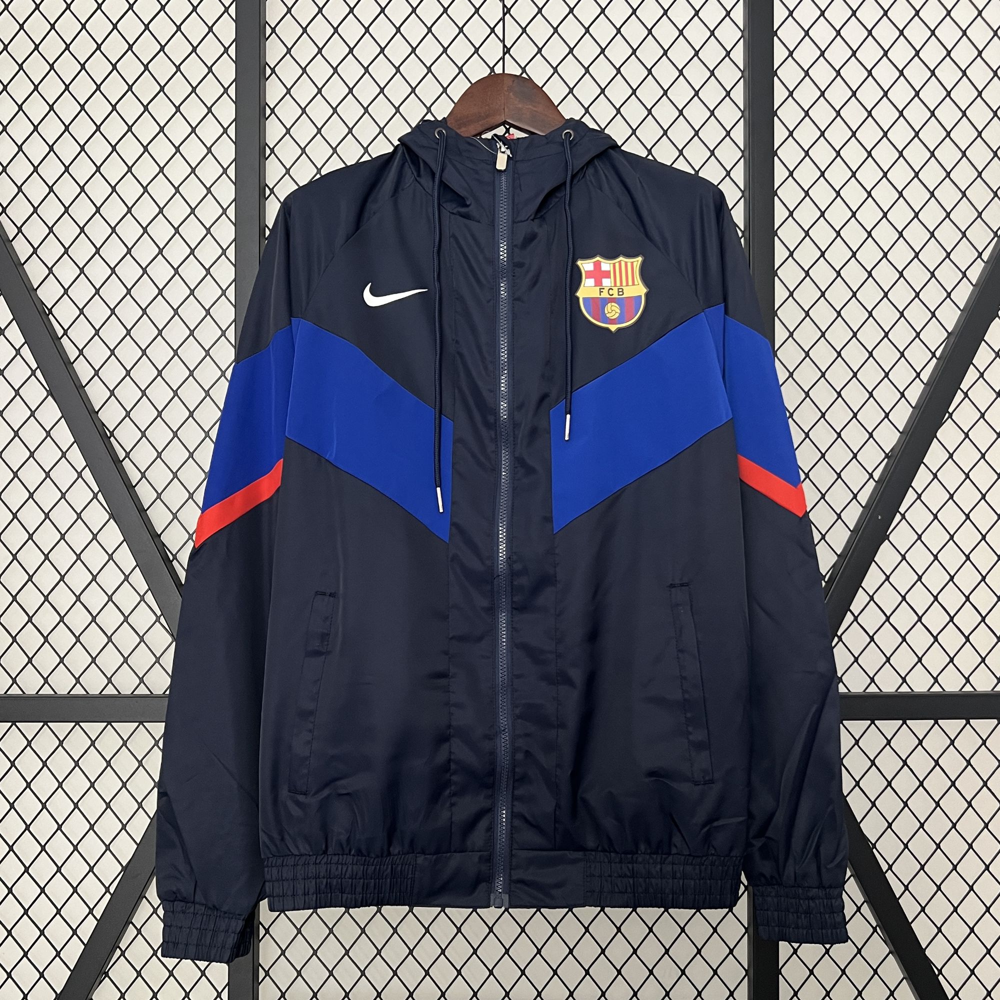 24-25 Barcelona Windbreaker White