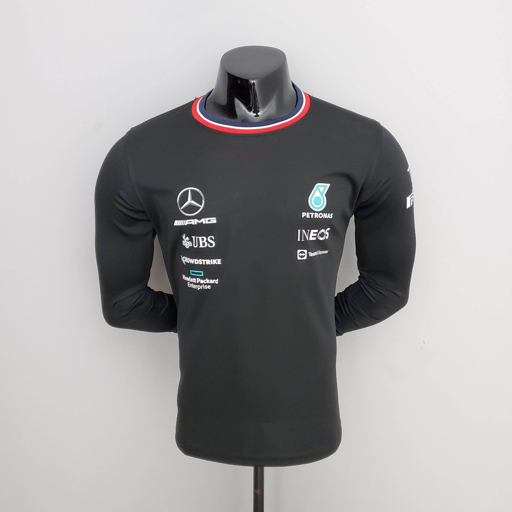 F1 Formula One 2022 Mercedes Long Sleeve black