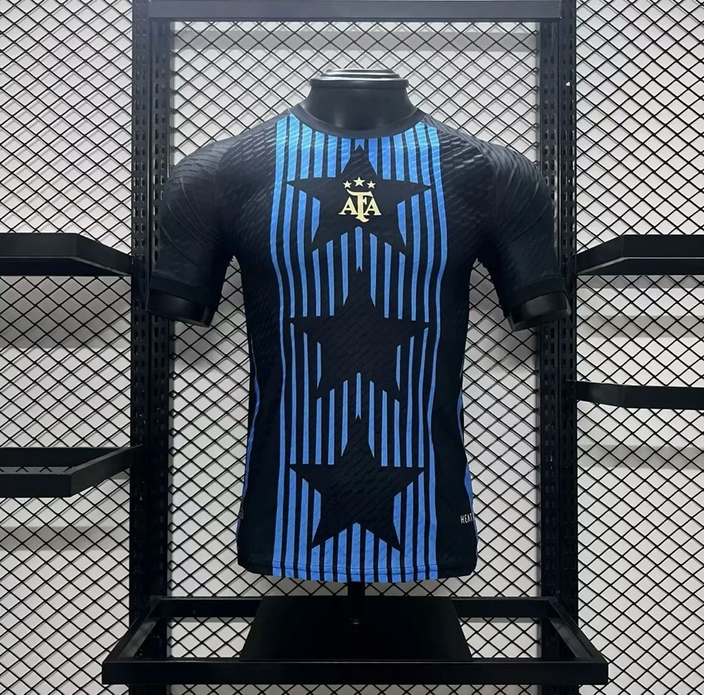 Argentina 2024-25 Pre-Match Training Jersey– Player Versi