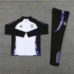 24-25 Germany white black Sweater tracksuit set