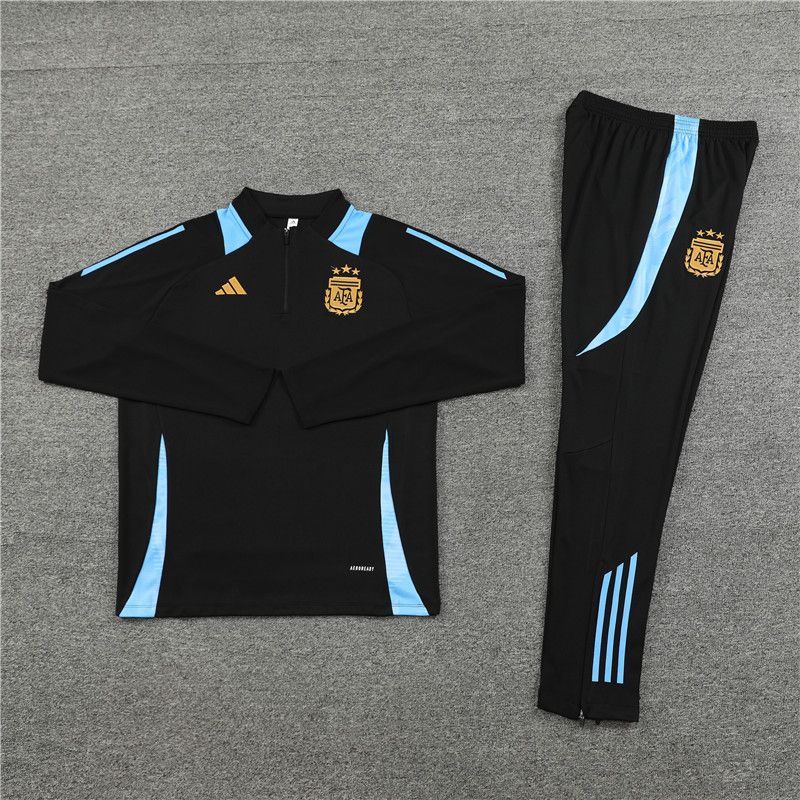24-25 Argentina black Sweater tracksuit set