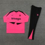 player version 24-25 Chelsea pink Sweater tracksuit set