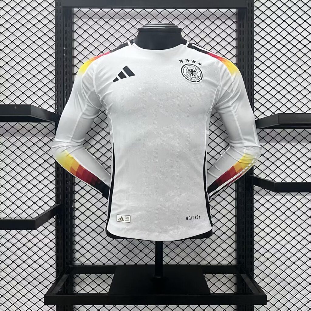 Germany 2024-25 Euro Home Long Sleeves Jersey – Player Version