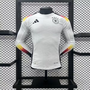Germany 2024-25 Euro Home Long Sleeves Jersey – Player Version