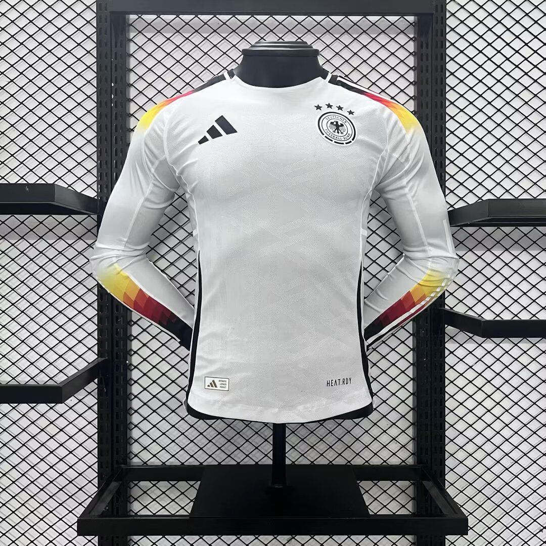 Germany 2024-25 Euro Home Long Sleeves Jersey – Player Version Germany 2024-25 Euro Home Long Sleeves Jersey – Player Version