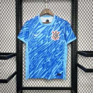 Corinthians 2024-25 Goalkeeper Blue Jersey