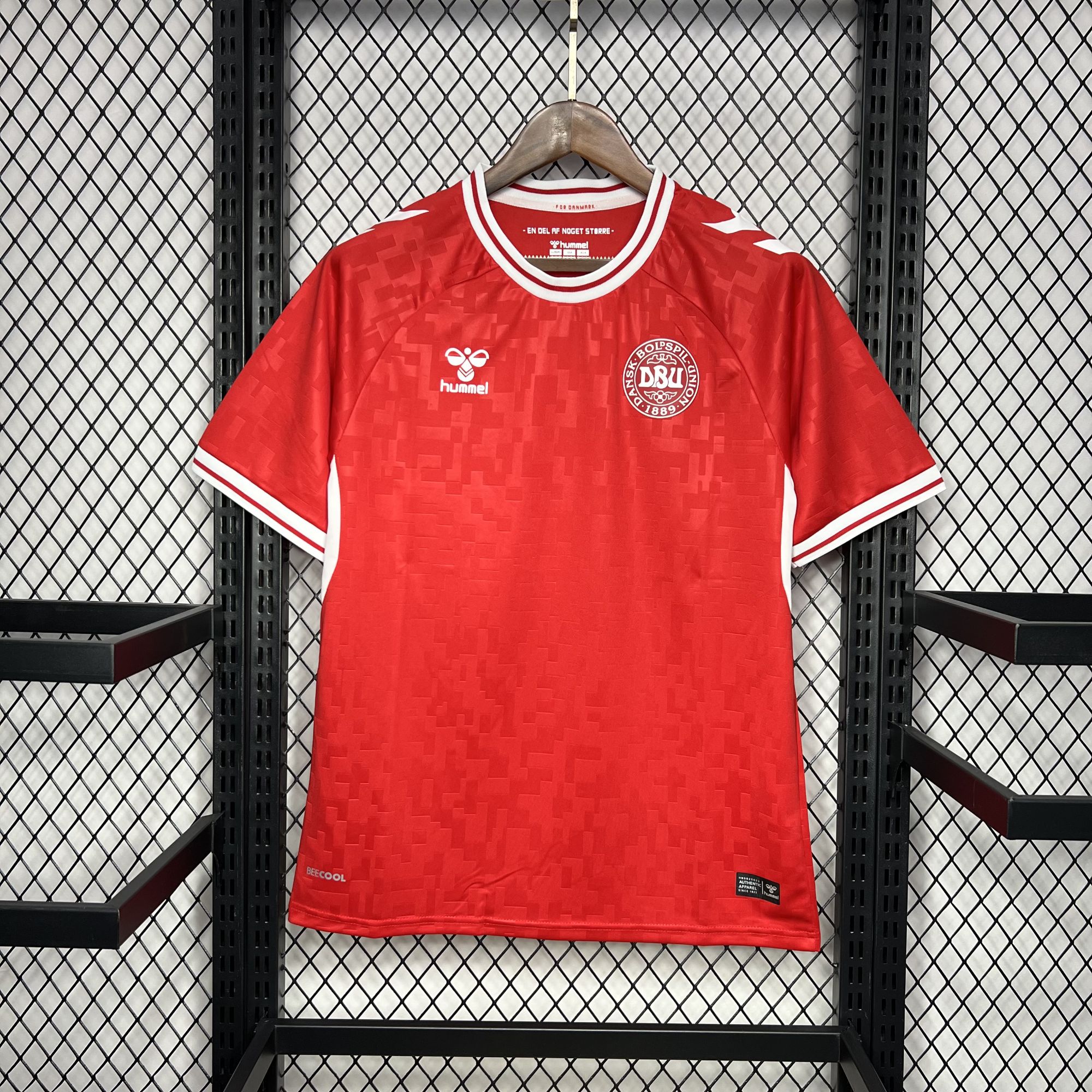 Denmark 2024-25 Euro Home Jersey Denmark 2024-25 Euro Home Jersey