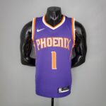 BOOKER#1 Phoenix Suns Purple NBA Jersey