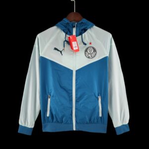 2022 Palmeiras Windbreaker Blue