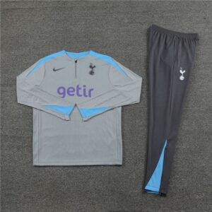 player version 24-25 Tottenham light grey Sweater tracksuit set