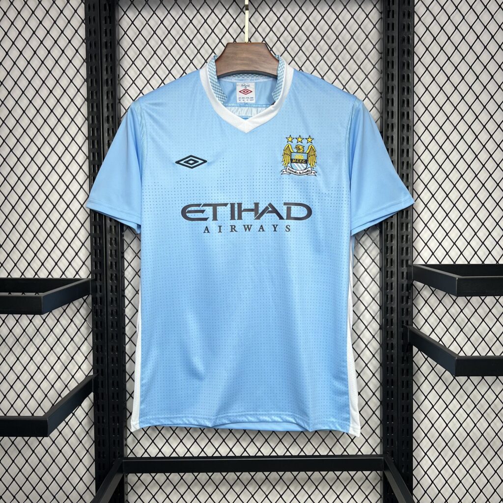 Manchester City 2011-12 Home Retro Jersey
