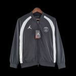 2022 PSG Jordan Windbreaker Black & White
