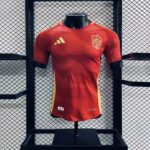 Spain 2024-25 Euro Home Jersey Player Version