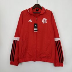 2023 new windbreaker flamengo red