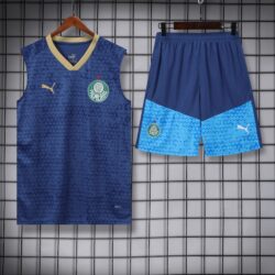 vest 24-25 Palmeiras dark blue training vest set
