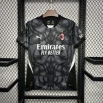 AC Milan 2024-25 Goalkeeper Jersey Black