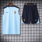 vest 24-25 France light blue training vest set
