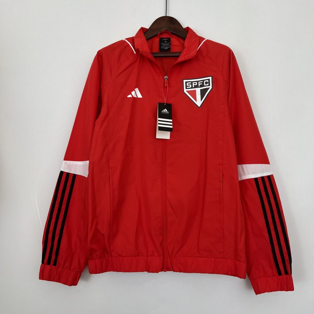 2023 new windbreaker Sao Paulo red