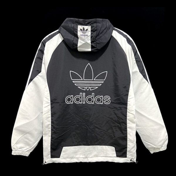 P30 Windbreaker Adidas black+white strip