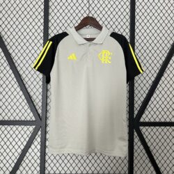 24-25 polo Flamengo Training Wear Gray