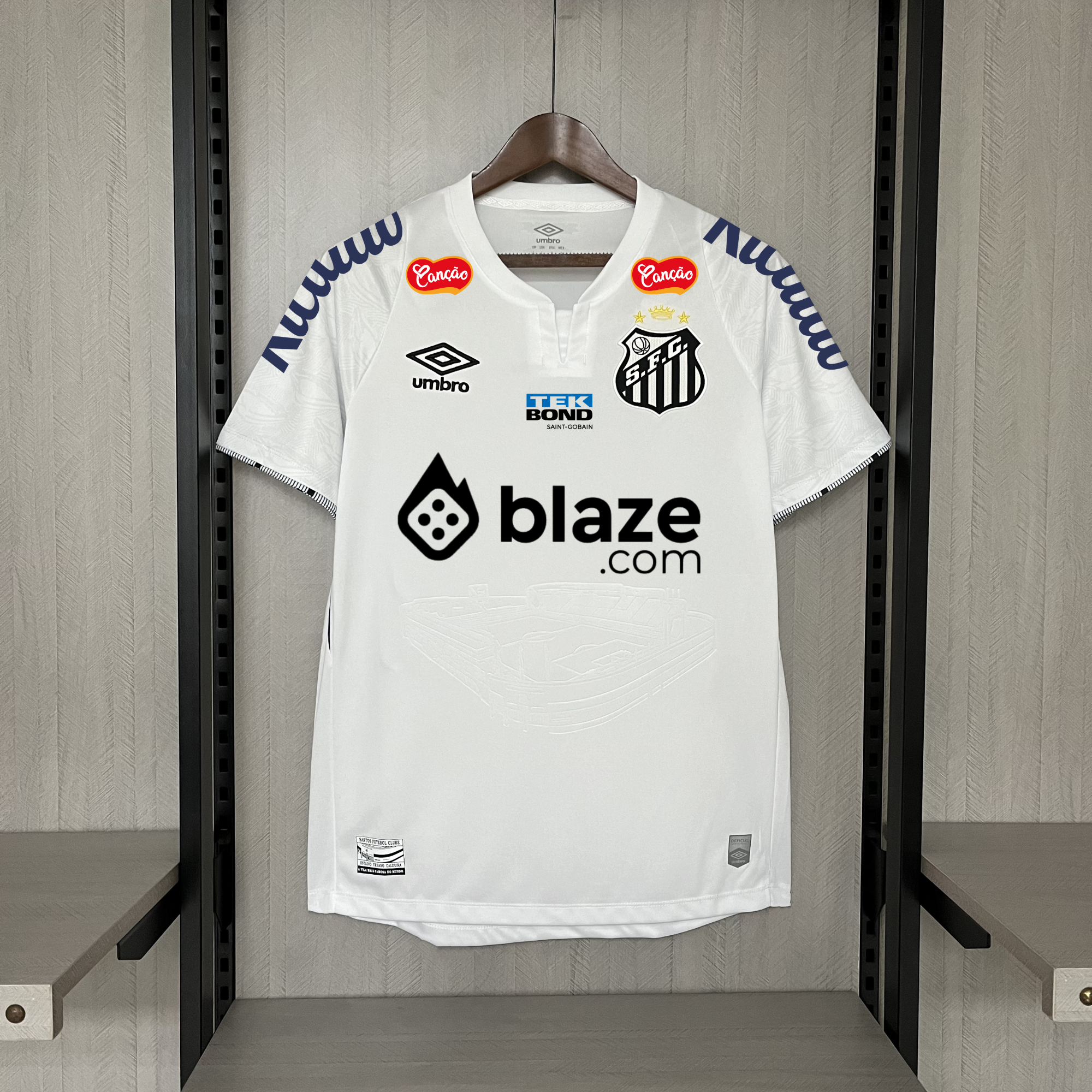 24-25 Santos home all sponsors