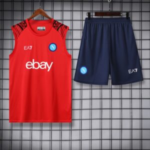 Vest 24-25 Napoli red training vest set